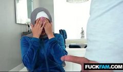 HIJABI Neighbor Got DICK SURPRISE Sophia Leone, Nicky Rebel