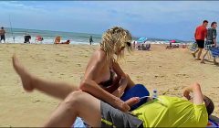 A stranger milf made me ejaculate in front of everyone