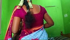 ammu remove saree romance with boy friend