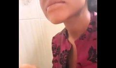 Blessing Ochanya Jonah masturbates in the office bathroom
