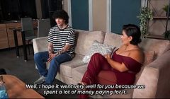 Busty Stepmother Knows How to Teach Her Stepson to Be a Better Student