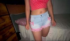 CASERO Vecinita Latina Parece Inocente pero le GUSTA POR EL CULO