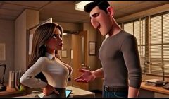 Copy Room Slut – Horny office girl gets fucked in the copy room (AI Generated)