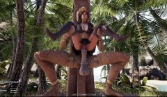 Deep Inside the Ancient Tomb, Lara Unlocked a Forbidden Secret – 3D Adventure Game