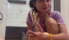 Desi Girl Fucked Hand In Ass by Step Brother