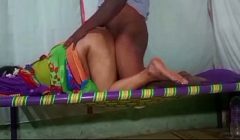 Desi saree aunty doggy style at homemade