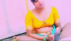 Desi village maid sex.Indian maid amazing blowjob cowgirl fucking with house owner. Telugu dirty talks.
