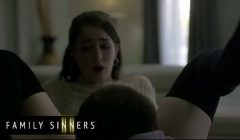 FAMILY SINNERS – Stepbrother Runs Into His Sexy Stepsister Again And Fucks Her Hard Just Like He Did At The Wedding