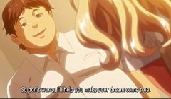 Hentai teen gets rewarded by hottie