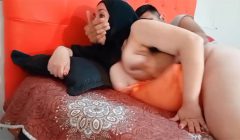 I catch my big-ass stepmom relaxing alone in her room so I can fuck her hard.