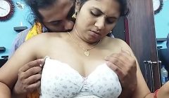 I Press Boobs of My Lovely Wife And kiss Her Pussy