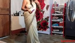 Madam Sex her Husband home with Saree chudai (Official Video By Localsex31)