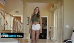 Natural Titted Thick Stepsister Blair Williams Takes Creampie From Horny Stepbro