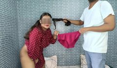 Stepbrother Fuck Her Cute School Stepsister while Alone At Home