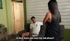 These stepbrothers are incredibly horny and end up having sex at home without getting caught.
