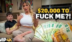 VIP4K. Sex with this Blonde with a Perfect body and Big Tits is worth every dollar